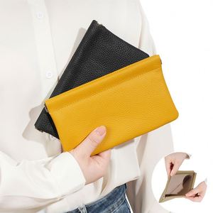 Cartera de Cuero PU Impermeable, Portátil, para Tarjetas y Efectivo, Venta al Por Mayor de Fábrica - Product Image 3