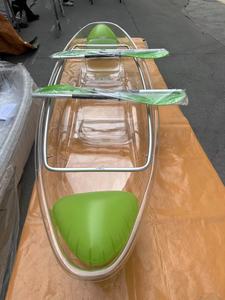 Kayak Yak Outdoors Ligero y Ecológico <span class=keywords><strong>de</strong></span> Doble Remo con Fondo Transparente para Recorridos por Ríos y Mares - Product Image 4