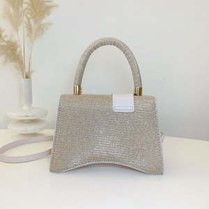 New Korean Fashion Shiny Handbag Elegant Luxury <b>Mini</b> PU Leather Women's <b>Crossbody</b> <b>Bag</b> - Product Image 5