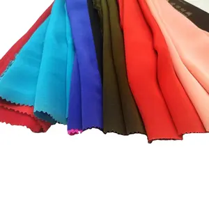New Fashion Soft Custom 100% Pure Silk Cdc Dyeing fabric Crepe De Chine Fabric For Summer Women Dress