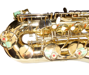 Saxophone ténor Bb en laiton laqué or Ala Selmer Super <span class=keywords><strong>Action</strong></span> 80 II, instrument à vent professionnel pour la performance - Product Image 3