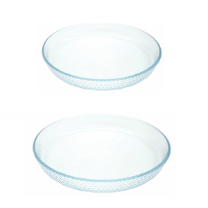 Plato de Vidrio para Pastel, Resistente al Calor, de Borosilicato, Grande, con Asas, para Hornear, para Restaurante, Hotel, Hogar, Venta al por Mayor - Product Image 1