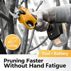 Visos Electric Pruning Shears 30-50 Mm Carbon Steel Blade Bypass Type Garden <b>Tool</b> - Product Image 2