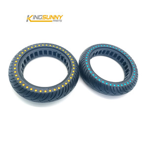Escooter Pneu Solide 8.5 pouces Couleur Ponits Pneu Nid d'Abeille <span class=keywords><strong>Pour</strong></span> <span class=keywords><strong>Xiaomi</strong></span> <span class=keywords><strong>M365</strong></span> Pro 1s Essential Pro2 Mi 3 <span class=keywords><strong>Roue</strong></span> de Scooter Électrique - Product Image 2