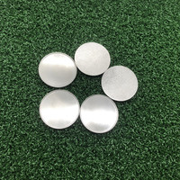 Marqueurs de balle de golf en métal vierges de 30 mm, accessoires de golf en gros à prix abordable