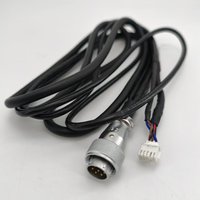 Connecteur aviation mâle 9 broches étanche IP68, boîtier métallique, verrouillage à vis, certifié CE, prise de câble WS16, usage industriel