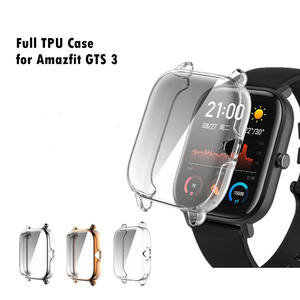 <span class=keywords><strong>Amazfit</strong></span>-funda de reloj inteligente <span class=keywords><strong>GTS</strong></span> <span class=keywords><strong>3</strong></span>/GTS3 para hombre y mujer, Protector de pantalla de TPU suave a prueba de golpes - Product Image 6