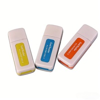 Lector de Tarjetas de Memoria SD/Memory Stick/MS/M2 TF Multifunción 4 en 1 de Alta Calidad y Alta Velocidad, Adaptador Externo USB 2.0 Todo en Uno
