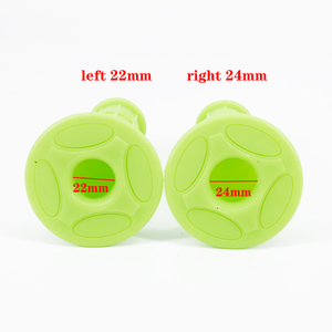 22mm xe máy Grip Dirt Bike Grips 7/8 "cao su Biker Scooter xử lý Grip cho tay lái gối đầu ga 22mm thanh - Product Image 3