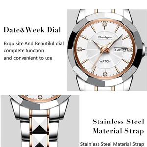 POEDAGAR Exquisite Minimalist Women Watch Luxury Fashion Stain Steel Ladies Waterproof Quartz Wristwatch Rose Gold Female <b>Clock</b> - Product Image 5