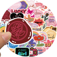 Pegatinas Personalizadas de Dibujos Animados, Estilo Retro Europeo y Americano, Pegatinas Impermeables para Maletas y Cuadernos