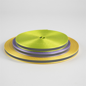 Tùy Chỉnh Nhiều Màu Sắc Phản Quang Polyester Nylon An Ninh Vành Đai An Toàn Băng 50Mm Webbing - Product Image 2