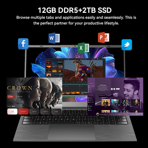Portátil N95 Más Reciente de 2023, Hardware y Software para Computadoras Personales y Domésticas, Portátil con 12 GB de RAM y Pantalla de 15.6 Pulgadas - Product Image 3