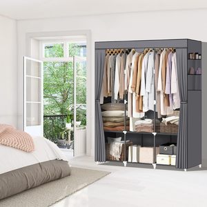 Colorful Metal Clothing <strong>Wardrobe</strong> / Closet Cupboard / Folding <strong>Portable</strong> <strong>Wardrobe</strong> - Product Image 3