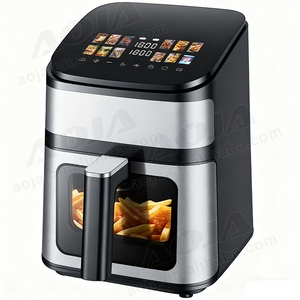 High Dual Basket Digital Color Touch Control <strong>Air</strong> Fryer Stainless Steel Multifunctional Household Electric Cooking Easy <strong>Air</strong> <strong>Fry</strong> - Product Image 3