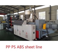Machine de fabrication de feuilles de plastique PE PP PS ABS Machine de production de feuilles personnalisées Table à manger feuille de plastique/papillon de plastique