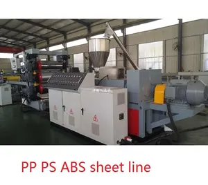 Hochwertiger chinesischer Hersteller PP PS ABS PE Kunststofffolien-Extrusion produktions linie