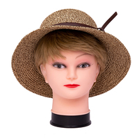 Tête de mannequin professionnelle afro-américaine pour la fabrication de perruques, modèle de coiffure, tête de perruque pour la confection de perruques