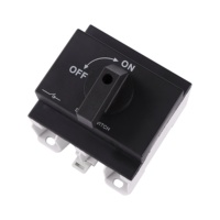 Interruptor Desconectador de CC Solar WISO-100 1000VDC 1500VDC 16A 25A 32A 63A 80A 100AMP, Interruptor Giratorio para Aislamiento