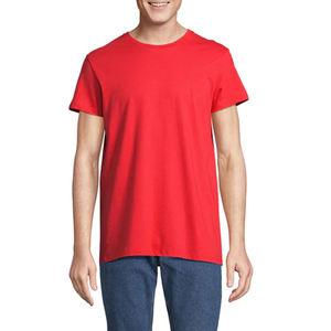 <span class=keywords><strong>Camiseta</strong></span> Básica de Algodón 100% de Alto Gramaje y Calidad con Logotipo, Camisetas Básicas de Algodón Y54 - Product Image 2