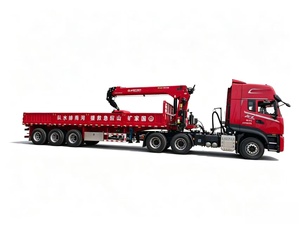 Semirremolque Zoomlion Personalizado para Carga Pesada <span class=keywords><strong>con</strong></span> Grúa Telescópica de 25m de Altura de Elevación, Función de Elevación y Transporte - Product Image 6