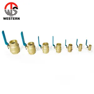 Vệ Sinh Hệ Thống Ống Nước Bsp Fnpt Npt Giảm Bore 1.5 Inch Kitz Din20 Brass Bóng Van Giá Cho Nước Sử Dụng