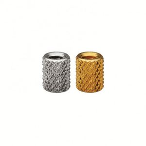 Tuerca de inserción hexagonal roscada de latón Sinhoo, con rosca, de plástico niquelado, tamaños M1-M10, clase 8.8, estándar ISO, para la industria sanitaria y minera - Product Image 4