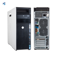 Estación de Trabajo en Torre Reacondicionada Z620, E5 2643 V2, 16 GB ECC, SSD NVMe de 256 GB, GPU de 2 GB, Monitor de 24 Pulgadas, Computadora de Oficina Rentable