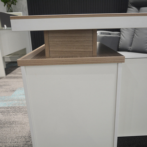 Scrivania Direzionale Convertibile All'Ingrosso, Tavolo da <span class=keywords><strong>Lavoro</strong></span> Moderno, Scrivania Modulare Estensibile in Legno per Ufficio - Product Image 6