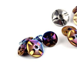 Tour CNC personnalisé coloré véritable <span class=keywords><strong>Microtech</strong></span> banc fait bugout EDC couteau pliant poignée rivet pivot clip titane vis - Product Image 2