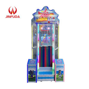 Máquina de Carnaval que Funciona con Monedas, <span class=keywords><strong>Castillo</strong></span> Arcoíris, Máquina de Lotería de Pelotas para Niños, Equipo de Juegos de Arcade - Product Image 2