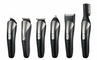 Nouvelle conception, kit de toilettage professionnel pour soins personnels, 12 en 1, sans fil, rechargeable par USB, étanche, longue autonomie, avec voyant lumineux