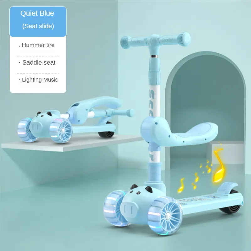 wholesale 3 wheels scooter for children/China hot sale kids scooter/ kick scootersfoot scooters