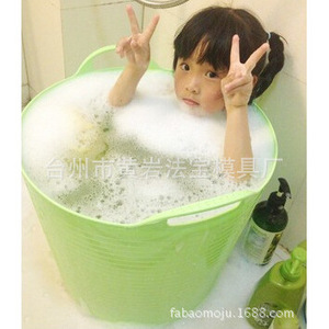 Plastic Baby Bath Tub <b>Large</b> Straight Body Multifunction For Children 0-12 Months - Product Image 1