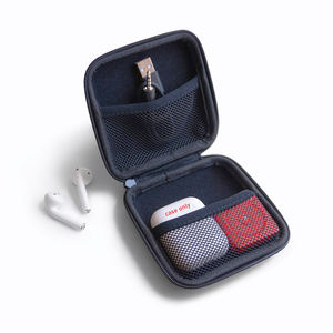 Estuche de transporte de carcasa dura Premium para cables de carga Bolsa de almacenamiento a prueba de golpes para auriculares con <span class=keywords><strong>cable</strong></span>/inalámbricos, auriculares, cables USB - Product Image 2