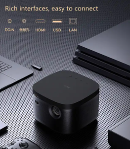 โปรเจคเตอร์อัจฉริยะ XGJIMI รุ่นใหม่ Z8X สำหรับใช้ในบ้าน ระบบ DMD พร้อมรีโมทคอนโทรล USB ไฟ LED สเตอริโอ Pico ความสว่าง 1200 ลูเมนส์ ความละเอียด 1080P ระบบปฏิบัติการ INUI OS ระยะฉาย 3 เมตร - Product Image 5