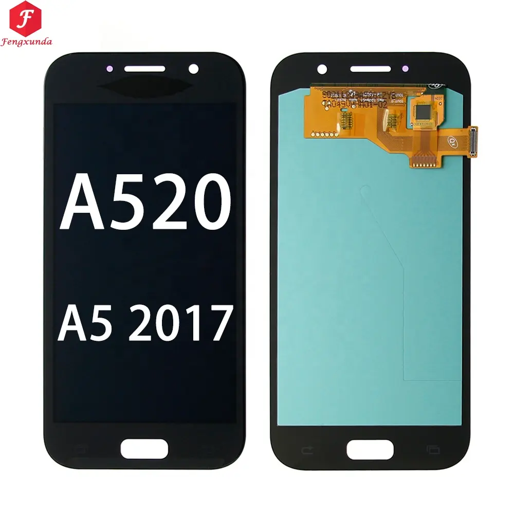 Preço de fábrica Para Samsung Galaxy A5 2017 lcd tela sensível ao toque A520 A520F LCD Substituição Digitador