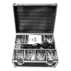 ไฟ<span class=keywords><strong>แบ</strong></span><span class=keywords><strong>ต</strong></span>เตอร์รี่6in1 LED 8ชิ้นสำหรับเวทีแต่งงาน6X18W - Product Image 3