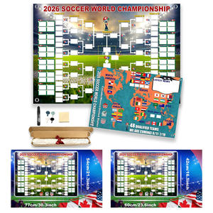 Póster del Programa <span class=keywords><strong>de</strong></span> la Copa Mundial <span class=keywords><strong>de</strong></span> <span class=keywords><strong>Fútbol</strong></span> 2026, Colección <span class=keywords><strong>de</strong></span> 48 Equipos, Póster del Torneo <span class=keywords><strong>de</strong></span> <span class=keywords><strong>Fútbol</strong></span>, Regalos para Fanáticos del <span class=keywords><strong>Fútbol</strong></span>, Decoraciones para Fiestas - Product Image 5