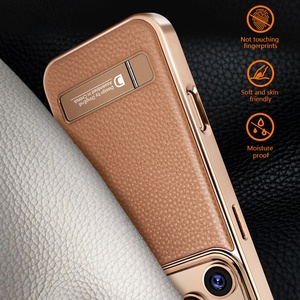 Funda Magnética de Cuero PU para iPhone 17, 13 Pro Max, 14, 15, 16 Plus, 17 Air, con Soporte Oculto y Cubierta Protectora - Product Image 3