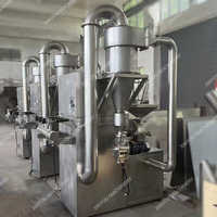 Machine à broyer le maïs, le riz, le manioc, la farine de blé, le grain, la poudre de maïs avec système de dépoussiérage par cyclone