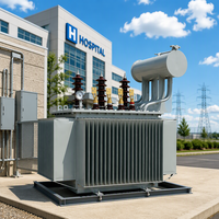 Transformateur de puissance immergé dans l'huile triphasé S20 400 kVA à trois enroulements 50 Hz 60 Hz pour distribution et usage agricole