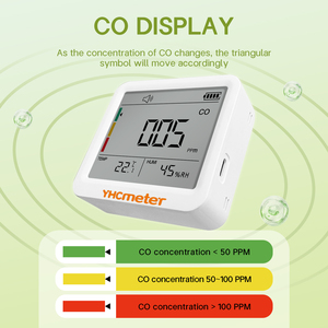 เครื่องตรวจจับคาร์บอนมอนอกไซด์แบบ3 in 1 yhcmeter - Product Image 2