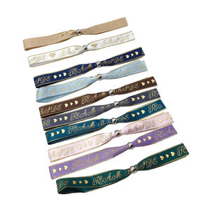 Pulsera de tela tejida personalizada para eventos VIP, ideal para festivales y eventos promocionales - Product Image 3