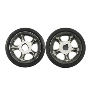 Nhà Máy Rắn Bánh Xe Cao Su Không Trượt Ròng Rọc OD 125Mm Ổ Đĩa Ròng Rọc Cho Máy Làm Sạch - Product Image 4