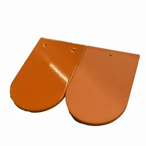 Bán Hot Giá Rẻ Đất Sét Mái Ngói 270X170 Gốm Roman Đất Sét Mái Ngói Cá Quy Mô Cho Biệt Thự Nhà Appartmemt - Product Image 3