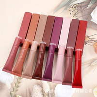 Produit de commerce international très demandé, sans logo, en stock : Gloss à lèvres hydratant et teinté en forme de donut, enrichi en peptides