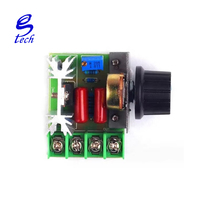 Importations haute puissance de variateur thyristor 2000w 220V régulateur de tension électronique SCR pour le contrôle de la température régulateur électronique