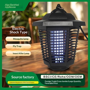 Trampa Eléctrica para Mosquitos de Alta Potencia, Tecnología de Descarga Eléctrica UV, Clasificación IP33, Material ABS, para Dormitorio, Hogar y Granja - Product Image 2