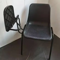 Chaises de salle à manger en plastique empilables bon marché en gros de Chine, prix de gros, chaises de bureau, chaises d'école, meubles avec accoudoirs pour les événements